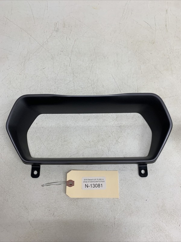 ⚡️19-23 Tesla Model SX Speedometer Instrument Cluster Bezel Trim Panel 13081 B95