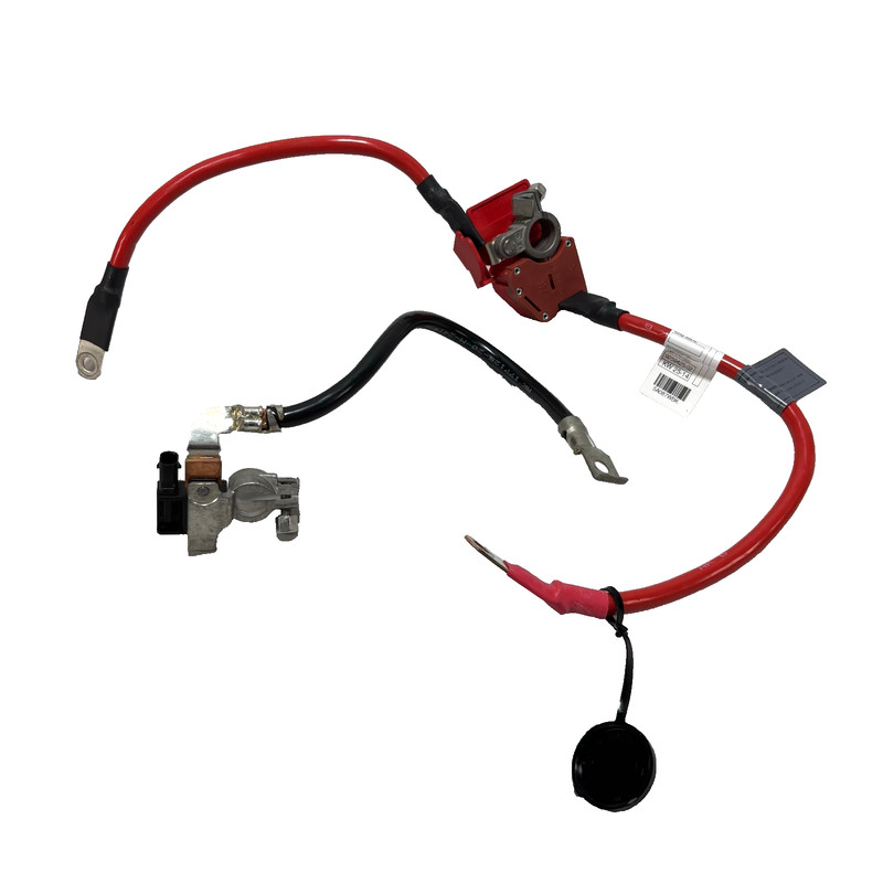 π 12-18 BMW 328I POSITIVE & NEGATIVE BATTERY BLOW CABLE LEAD WIRE PLUS POLE OEM