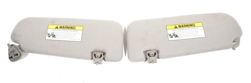 2011-2014 HYUNDAI SONATA GLS SUN VISORS LEFT AND RIGHT SET OF 2 OEM