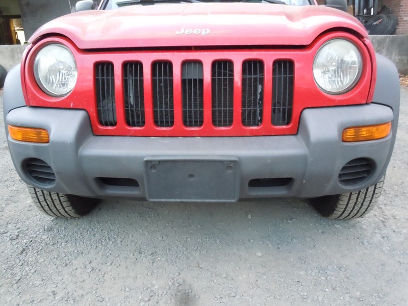 2002-2004 Jeep Liberty Front Bumper Cover OEM Textured Finish