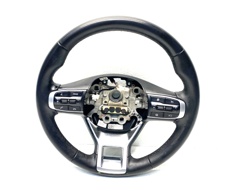 21-23 KIA K5 EX BLACK STEERING WHEEL W/ SWITCH BUTTONS OEM #A0.41