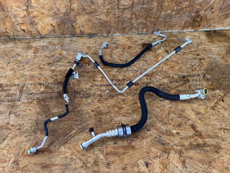 12–18 OEM BMW F22 F30 F32 AC A/C Air Condenser Evaporator Pressure Line Hose SET