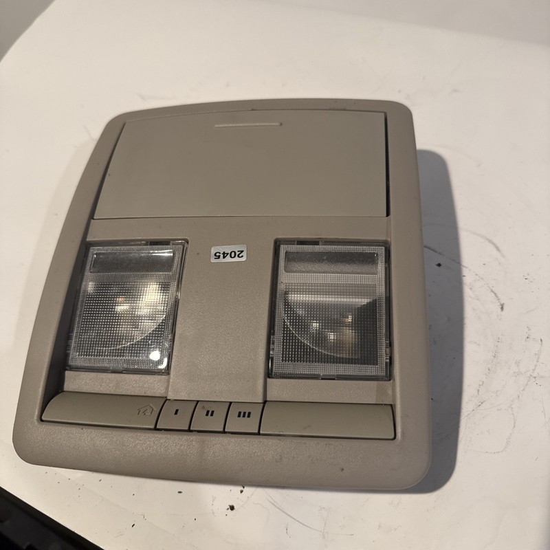 2005 Jeep Grand CherokeeOverhead Roof Console GRAY GREY