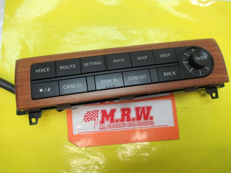 DASH NAVIGATION INFO GPS MAP SETTING CONTROL SWITCH BUTTON fits 06 INFINITI G35