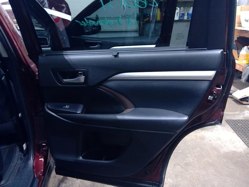 HIGHLANDER 2019 Passenger Right Rear Door Trim Panel Rear 1777932