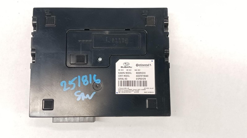 22 SUBARU WRX Communication telematics control module OEM 1 Year Wnty!