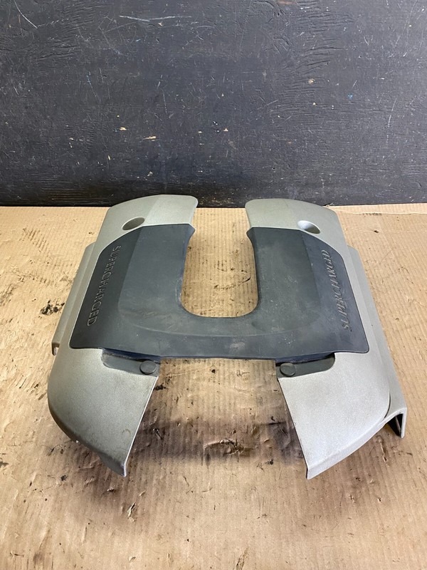 2009 2011 Jaguar XF Supercharged 4.2L Motor Upper Engine Cover Plastic L9457 DG