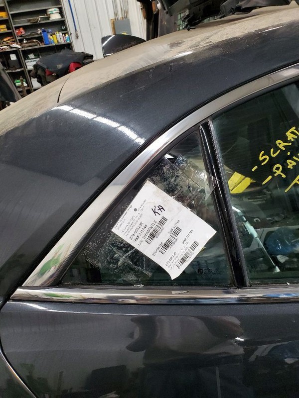 Passenger Rear Door Vent Glass VIN 1 4th Digit Fits 13-16 MALIBU 293567