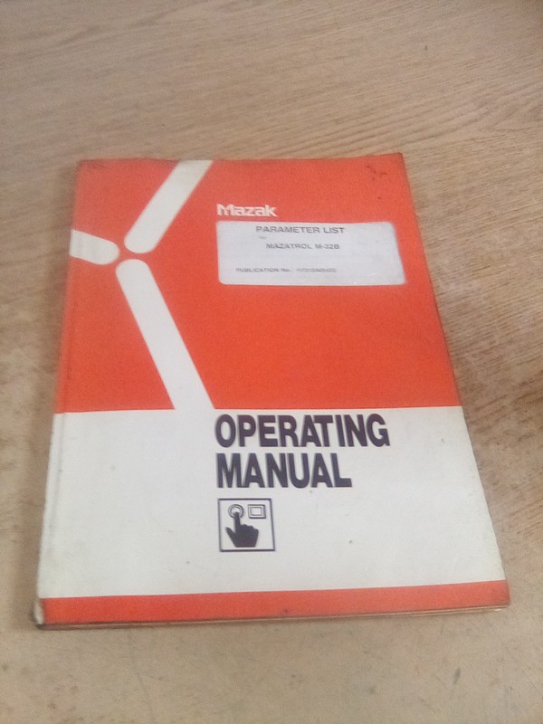 Mazak Parameter List For Mazatrol M-32B
