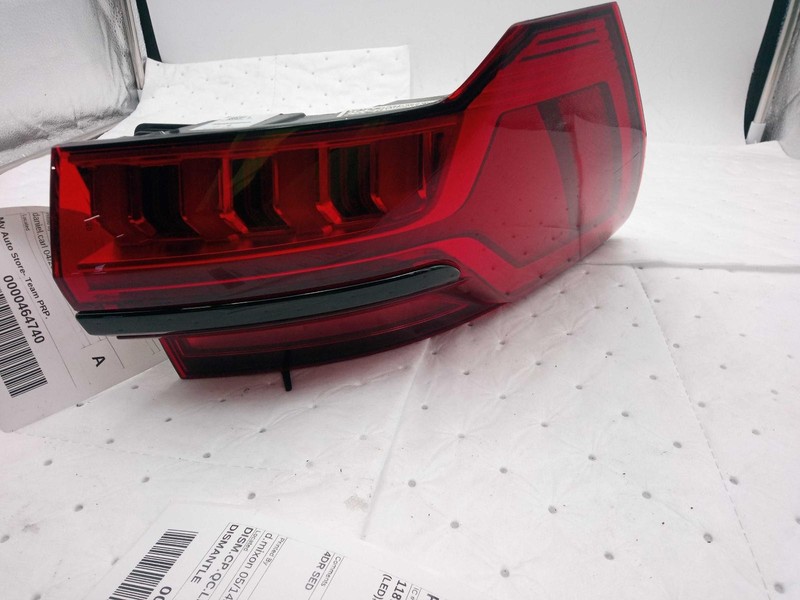2021 Audi A6 Right Tail Light Assembly Black OEM Used 47K Miles - NJ25-28087