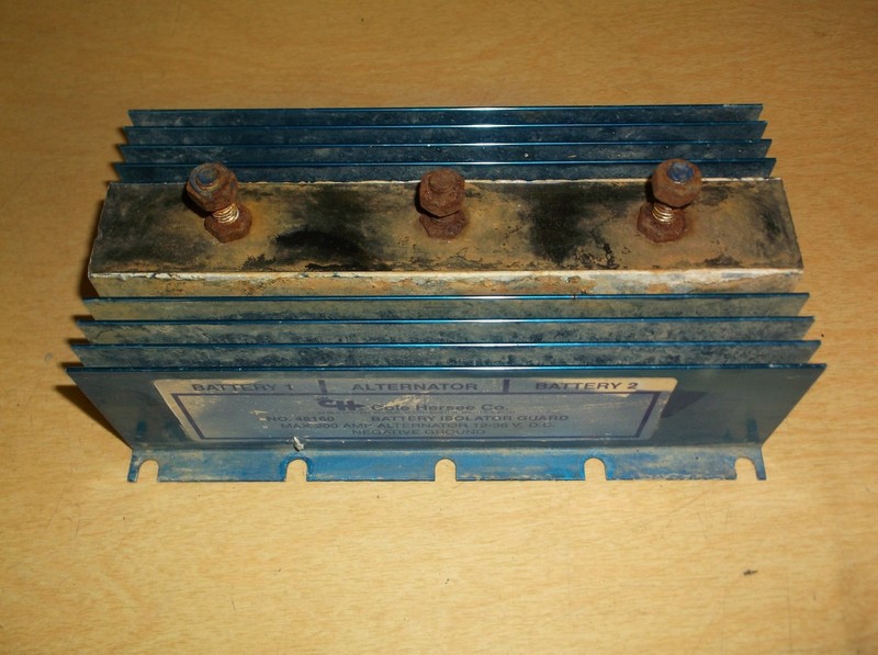 Cole Hersee 48160 Battery Isolator *FREE SHIPPING*