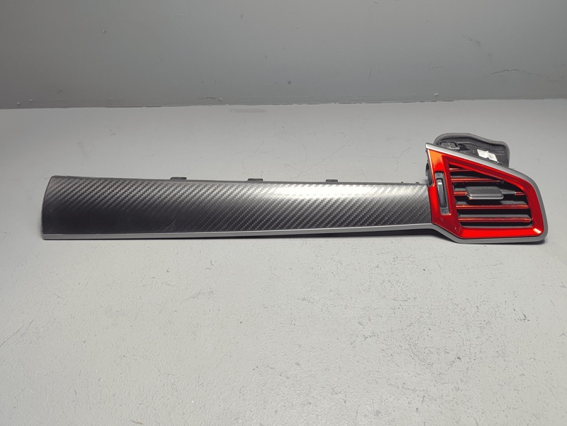 2017-2020 HONDA CIVIC SI DASH PASSENGER AIR VENT GRILLE TRIM COVER PANEL OEM