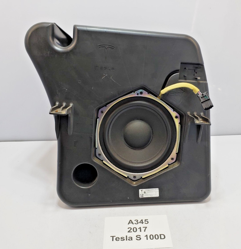 ✅ 2012-2020 OEM Tesla Model S Premium Subwoofer Speaker Bass Box Assembly