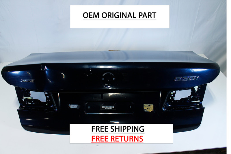 2017-2023 Bmw 530i Rear Trunk Lid Deck Lid Oem
