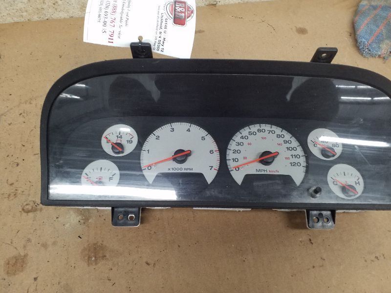 Speedometer Cluster Limited MPH Fits 01 GRAND CHEROKEE 198457