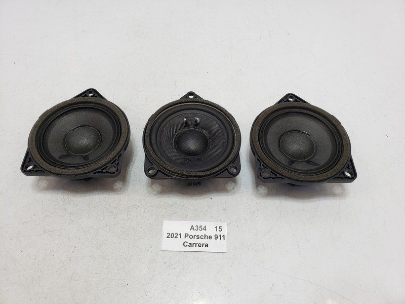 ✅20-24 OEM Porsche 911 Carrera 992 Front Left Right Sound Speaker Bose SET 23k