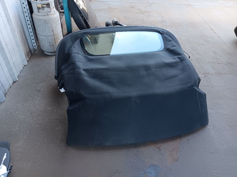 13-16 Porsche Boxster 981 Convertible Top Roof Soft Top Black Canvas OEM