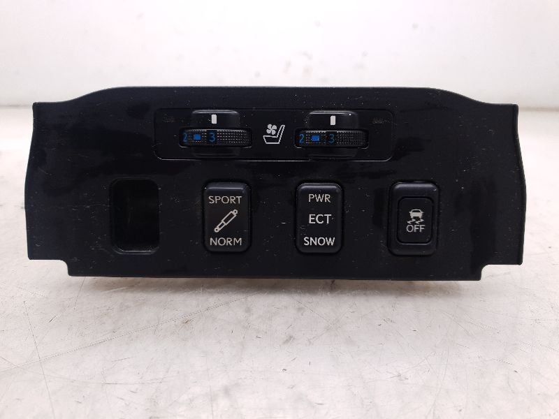 2010 LEXUS GS460 4.6L SPORT, NORMAL / SEAT TEMPERATURE CONTROL SWITCH ASSEMBLY