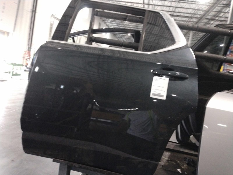 2018 Chevrolet Traverse Left Rear Door Grey 697263 Used 113K Miles