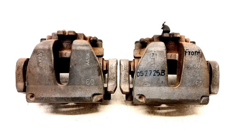 16-23 JAGUAR X260 XF XE F-PACE BRAKE DISC CALIPER FRONT LEFT DRIVER OEM 052725B