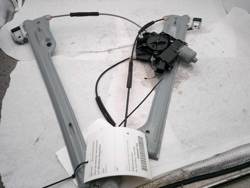 2014 Chevrolet Silverado 1500 Left Window Regulator Red 459964 Used 159K Miles