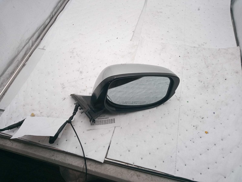 2011 Honda Fit Right Door Mirror Assembly Silver OEM 410969 Used 425K Miles