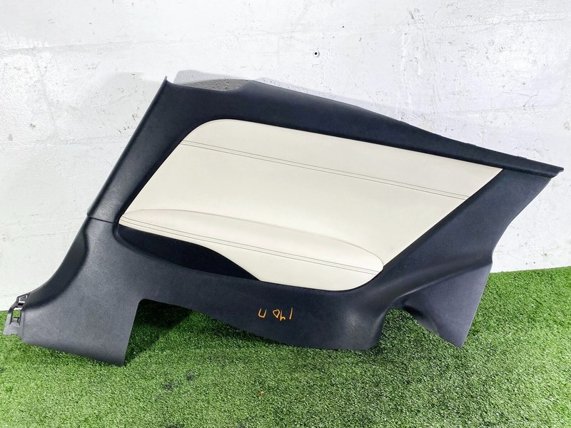 17-22 INFINITI Q60 REAR RIGHT RH PASS SIDE QUARTER CARD TRIM COVER PANEL OEM