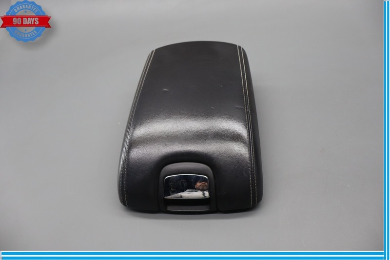 07-15 Jaguar X150 XKR XK Center Console Armrest Cover Lid Black Oem