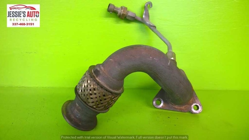 11 12 13 14 F250 SD 6.7L AT DIESEL 4X4 EXHAUST FLEX PIPE OEM 2144-118