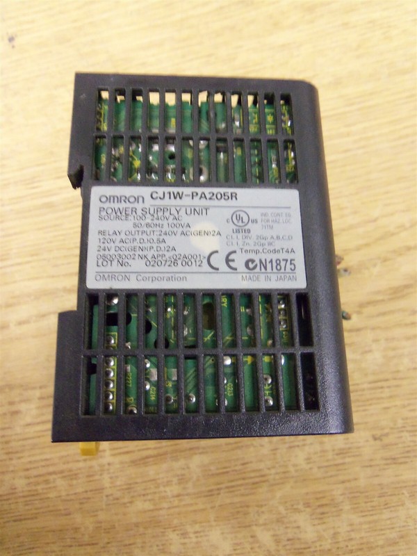 Omron CJ1W-PA2059 Power Supply Unit 240VAC 24VDC *FREE SHIPPING*