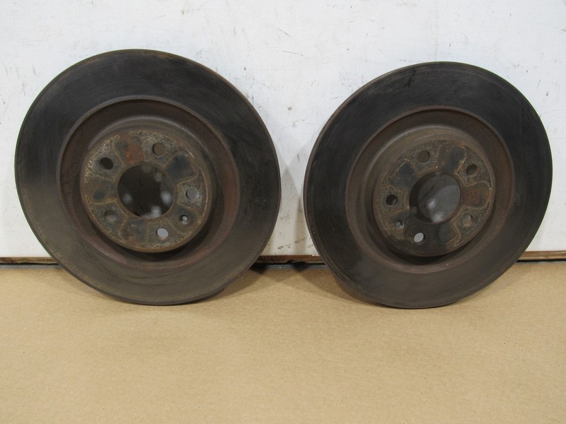 10-18 Audi A7 C7 2018 Rear Right Left Brake Rotor Disc Set 2 PCS ;