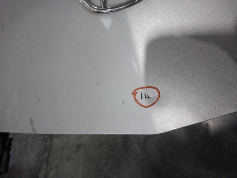 2014 Acura TL Deck Lid Silver OEM Used Small Dent Light Scratches