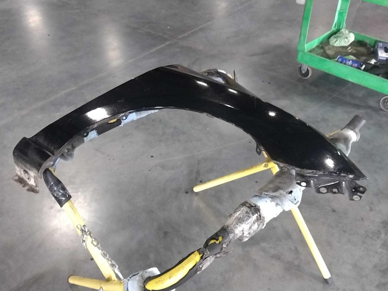2014 MAZDA 5 Front Right Fender Black OEM Used 387972 129K Miles