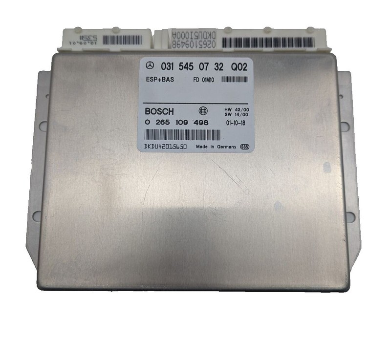 01-03 Mercedes A208 CLK320 ABS Anti Lock Brake System Control Module OEM