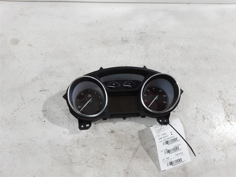 Speedometer Cluster MPH Opt Udd ID 84245968 Fits 17-18 ENVISION 2644347
