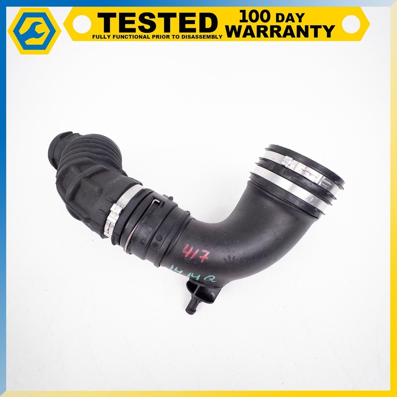 14-19 MASERATI QUATTROPORTE GHIBLI 3.0L RIGTH CLEAN AIR INTAKE PIPE HOSE OEM