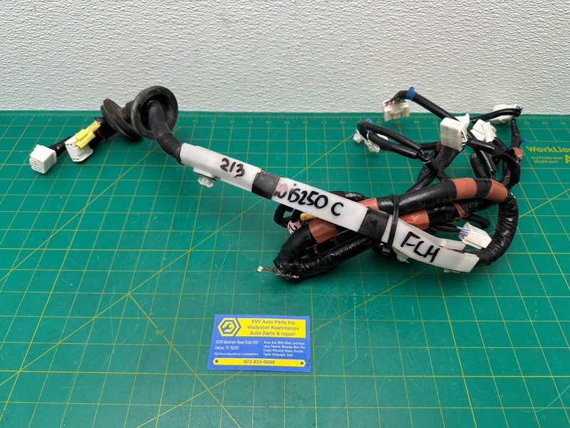 10-11 Lexus IS250 IS350 Convertible FRONT LEFT DOOR WIRING WIRE HARNESS OEM