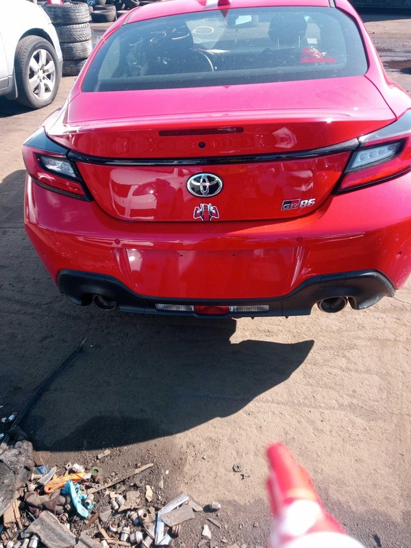 2023 Toyota GR86 Right Door Mirror Assembly Red - Used, 19000 Miles
