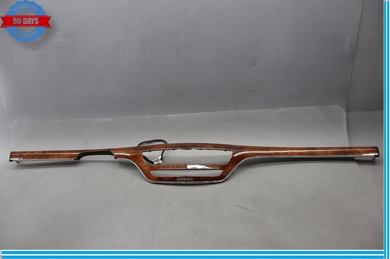 10-13 Mercedes W221 S400 Hybrid Center Dashboard Dash Trim Molding Wood Oem