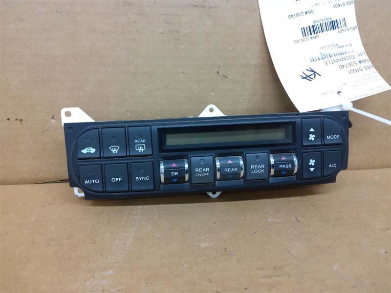 Temperature Control Front SE Canada Market Fits 05-10 ODYSSEY 262589