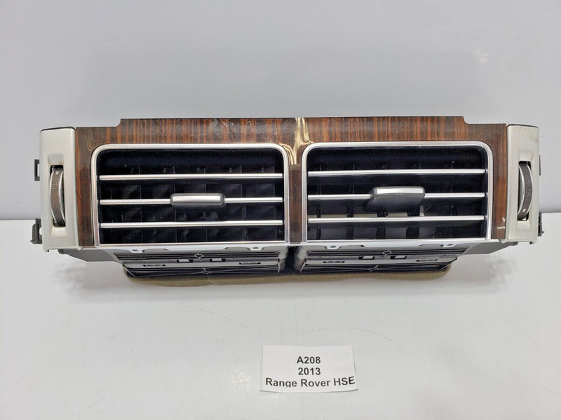 ✅13-17 OEM Range Rover HSE L405 Front Center Dash Board AC Air Vent Wood Trim