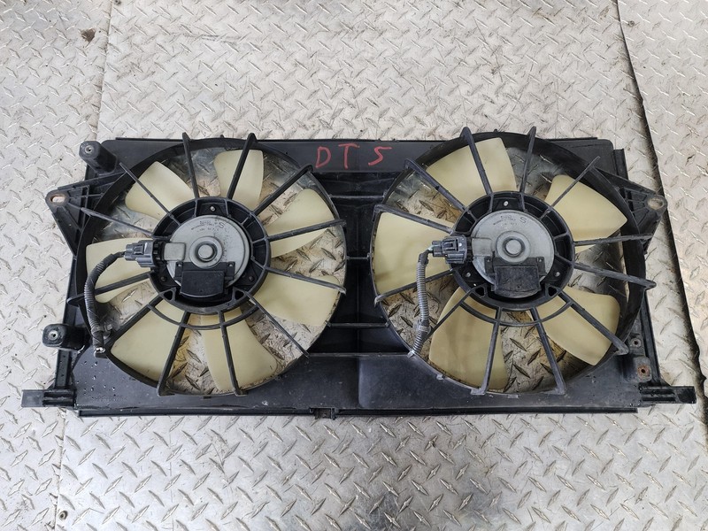 2006-2011 Buick Lucerne Cadillac DTS Radiator Cooling Dual Fan Assembly OEM GOOD
