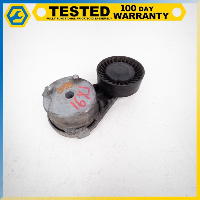 10-22 JAGUAR XJ XF L405 ENGINE MOTOR BELT TENSIONER PULLEY OEM