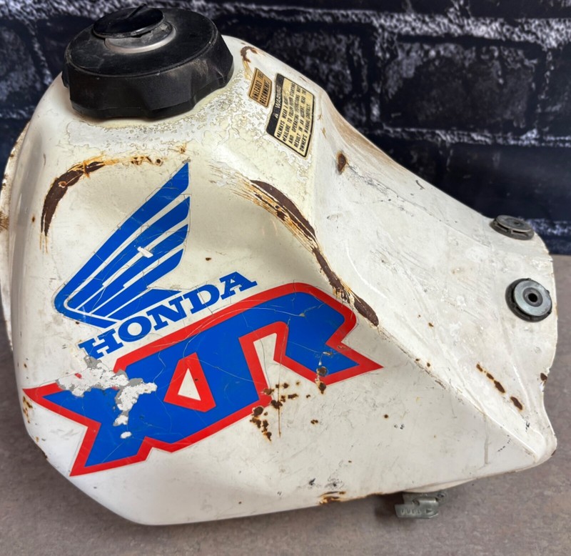 90's Honda XR450 XR250 XR 250 ? Dirt Bike Fuel Gas Tank Container Petrol Steel