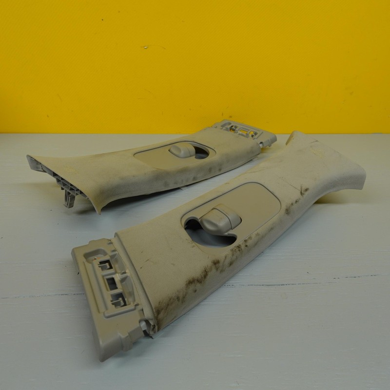 2018-2021 INFINITI Q50 LEFT & RIGHT SIDE B PILLAR UPPER TRIM COVER PANEL OEM