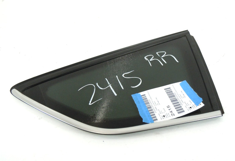 2018 2019 Ford Escape Rear Quarter Window Glass Pass Right OEM Chrome Belt