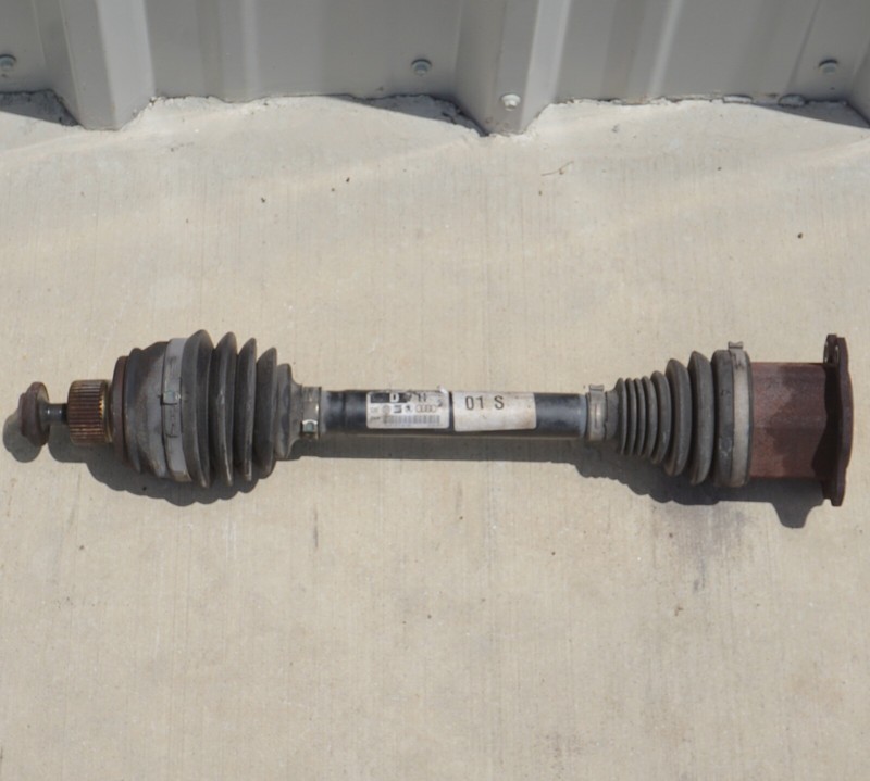 2011 2012 AUDI A8 4.2L V8 FRONT AXLE SHAFT ASSEMBLY 4G0407271F