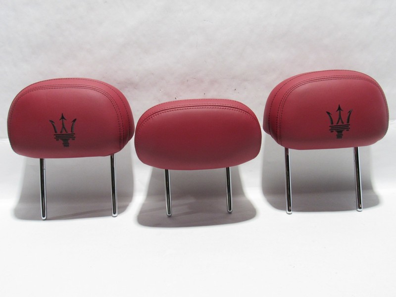Maserati Levante 2017 Rear Left Right Center Seat Headrest Set 3 PCS 16-24 *