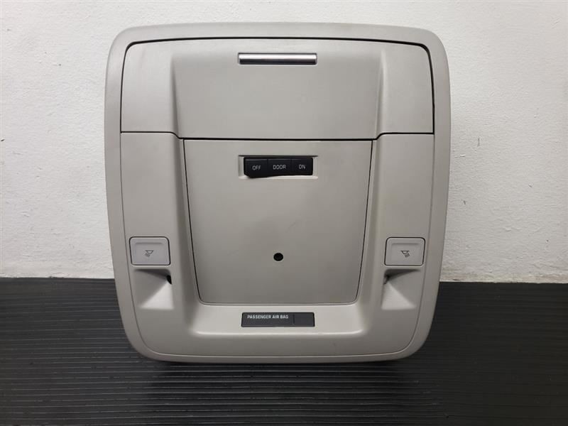 14-19 Chevrolet Silverado 1500 Roof Console W/O Sunroof Gray OEM 23452545
