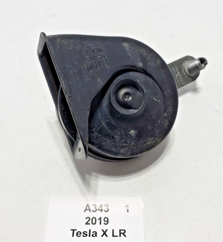 ✅ 2016-2020 OEM Tesla Model X Front Left Driver Side High Tone Horn Signal